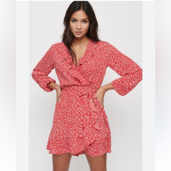 Dynamite re flower dress - Picture 1 of 6